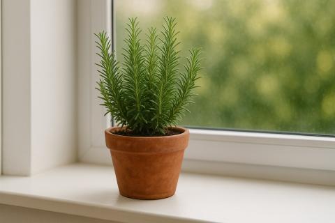 Розмарин легко размножается черенками и растёт круглый год — фитоспециалист Елена Кузнецова