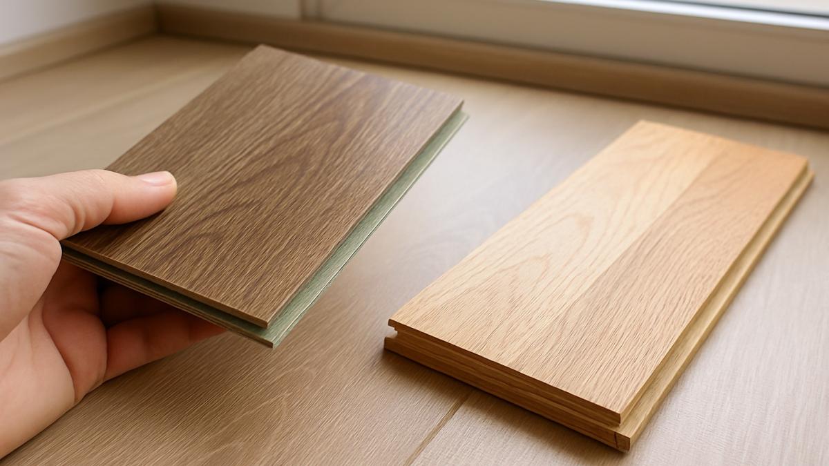 Сравнение ламината и паркета Сравнение ламината и паркета