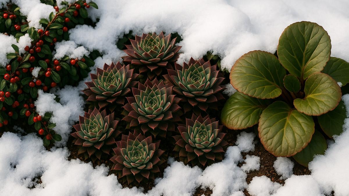 Зимние многолетники в саду