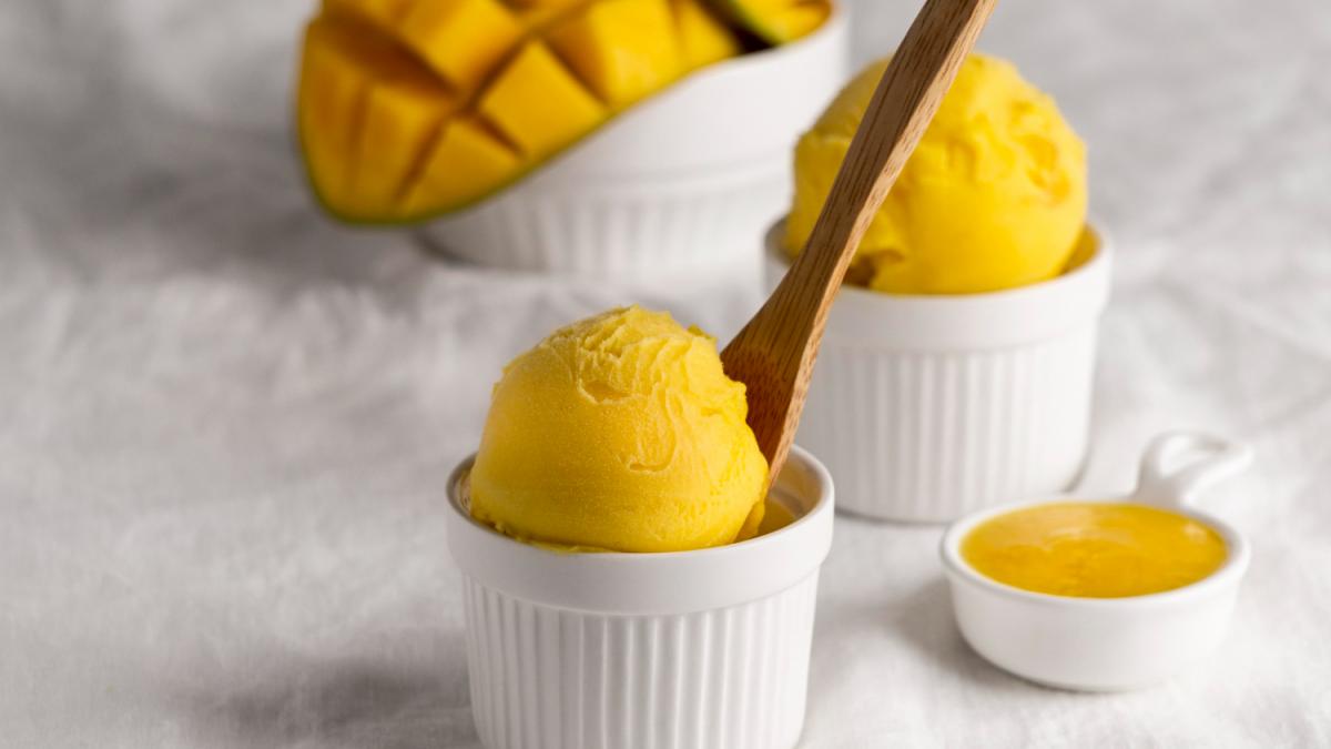 мороженое из манго мороженое из манго
