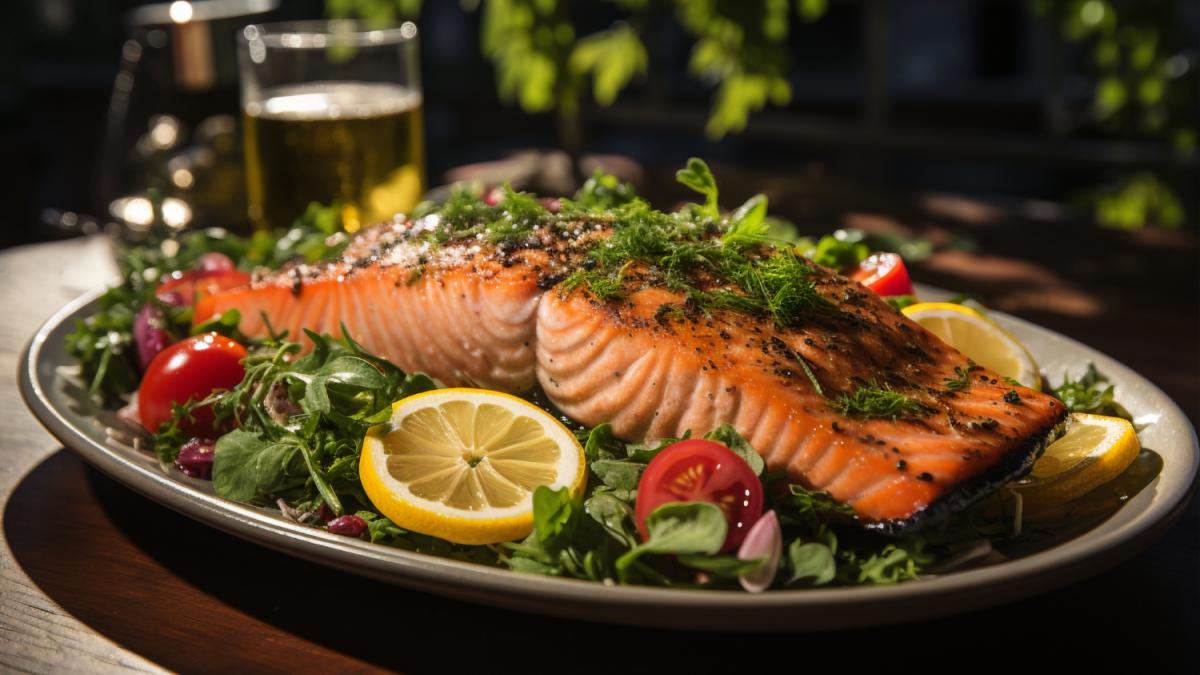 Вкусное рыбное блюдо