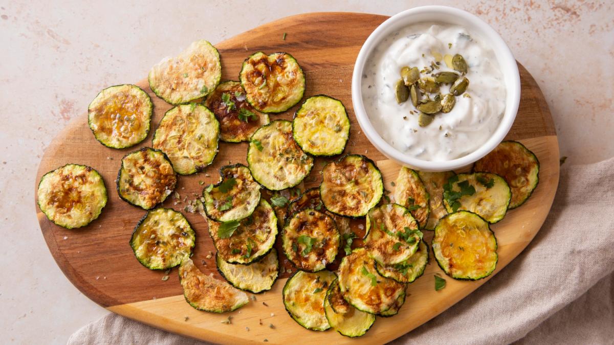 Чипсы из кабачка