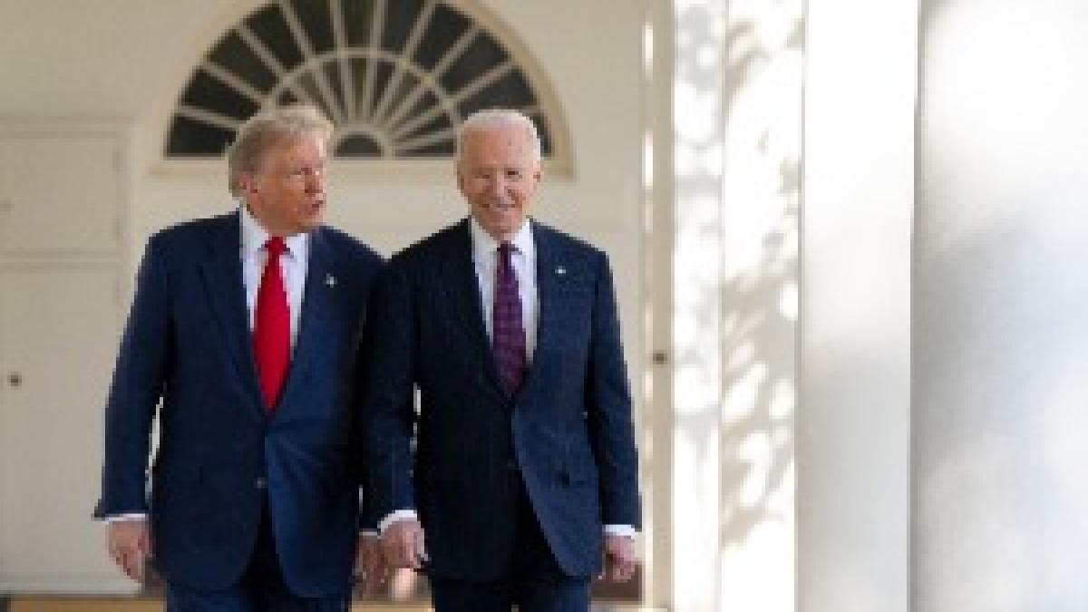 President Joe Biden walks to the Oval Office with President-elect Donald Trump, Wednesday, November 13, 2024 President Joe Biden walks to the Oval Office with President-elect Donald Trump, Wednesday, November 13, 2024