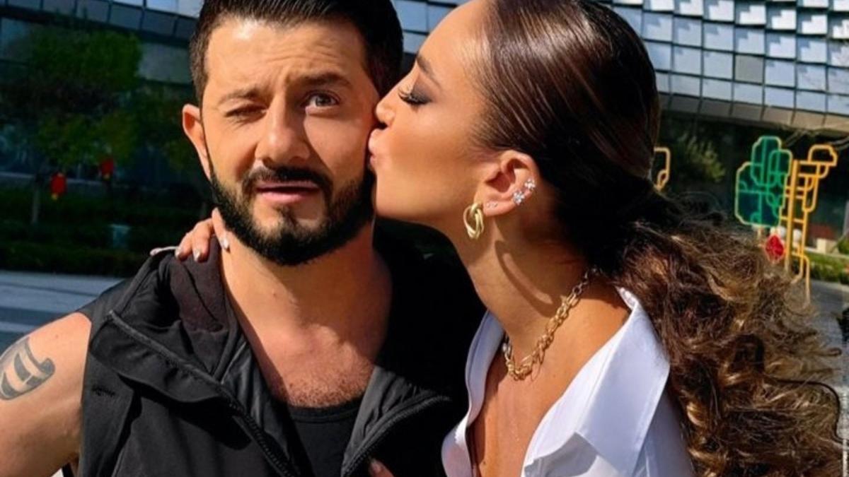 Певица Ольга Бузова и комик Михаил Галустян