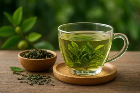 Учёные подтвердили: зелёный чай с лимоном усиливает антиоксидантную защиту организма