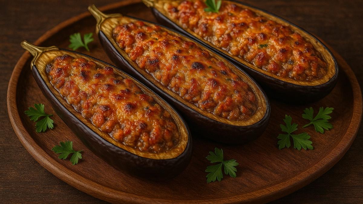 Фаршированные баклажаны Фаршированные баклажаны
