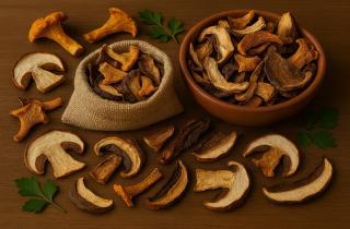 Эксперты: мытьё грибов перед сушкой увеличивает риск плесени из-за остаточной влаги