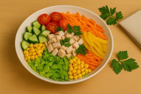 Гавайский салат с курицей и ананасом вновь набирает популярность