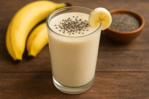 Беру протеин и банан — делаю свой гейнер дома: мышцы растут, а кошелёк цел