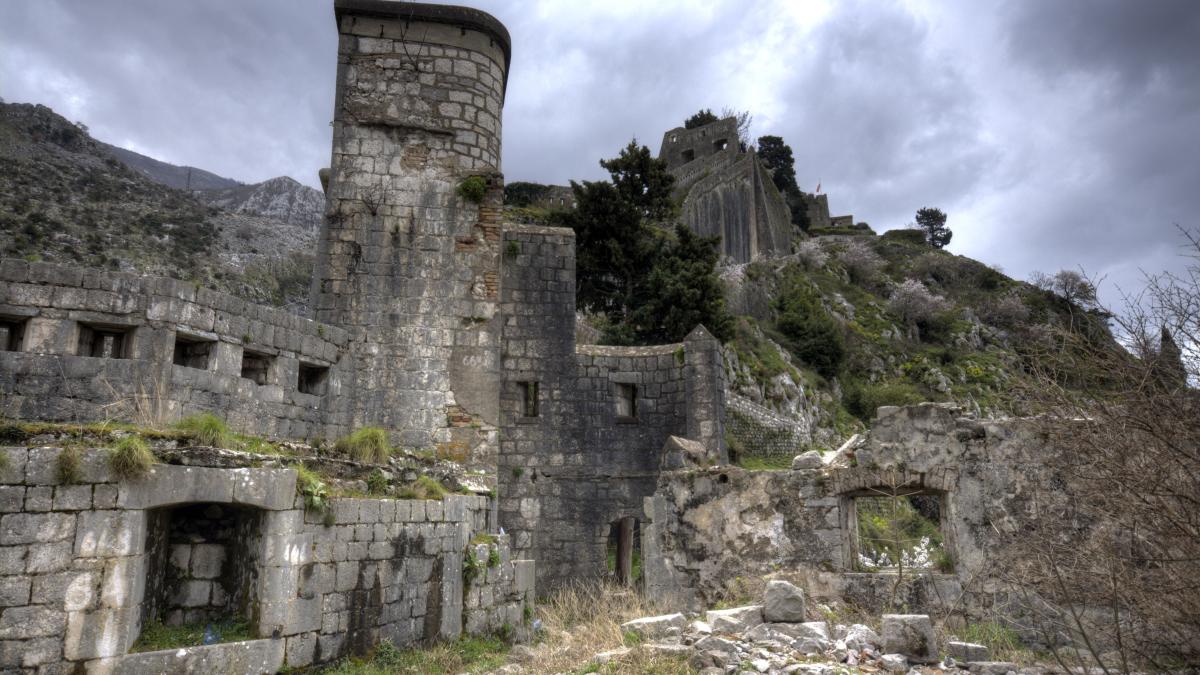 Руины форта Святого Иоанна, Котор