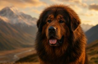 Тибетский мастиф охранял монастыри и караваны на высотах — кинологи