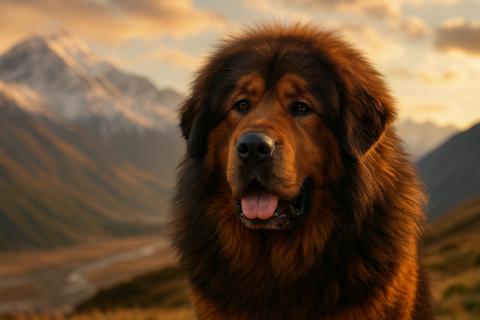 Тибетский мастиф охранял монастыри и караваны на высотах — кинологи