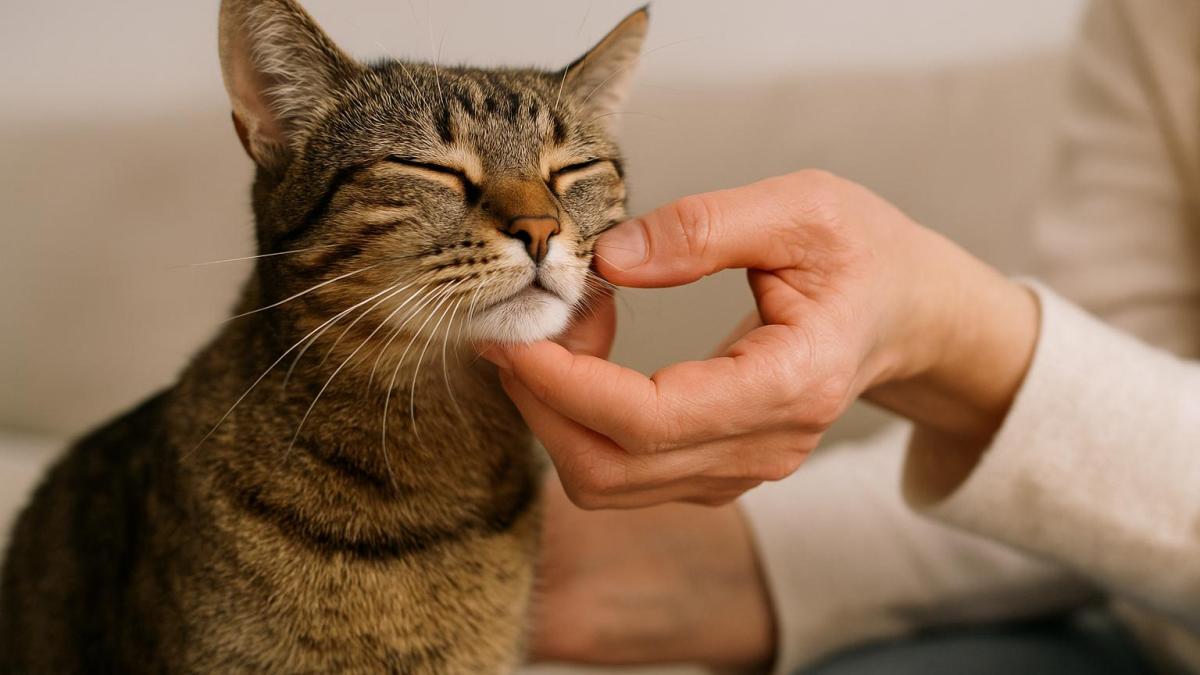 Как гладить кошку