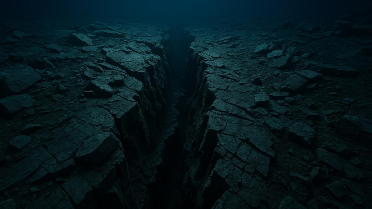 Подводный разлом