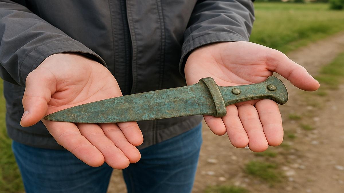 Бронзовый кинжал