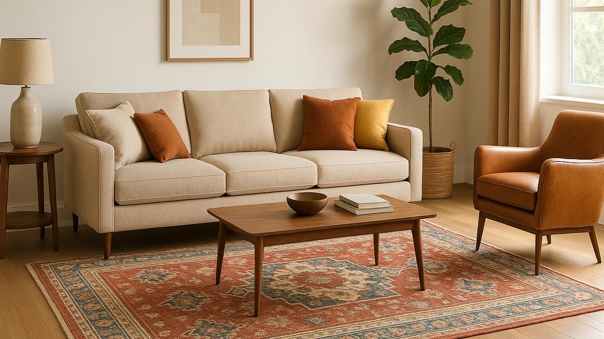 Ковер в гостиной