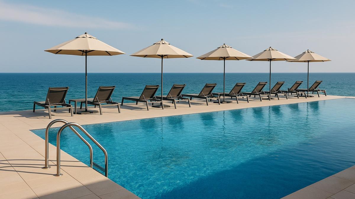 Бассейн у моря