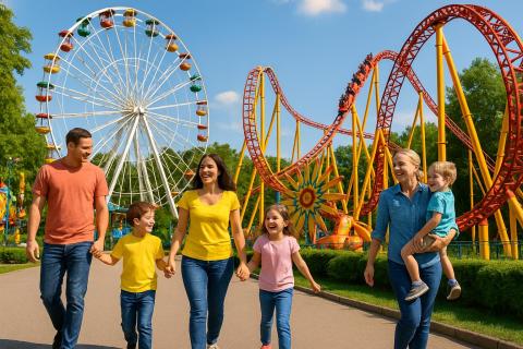 Lightwater Valley: британский парк аттракционов возвращается с обновлёнными аттракционами