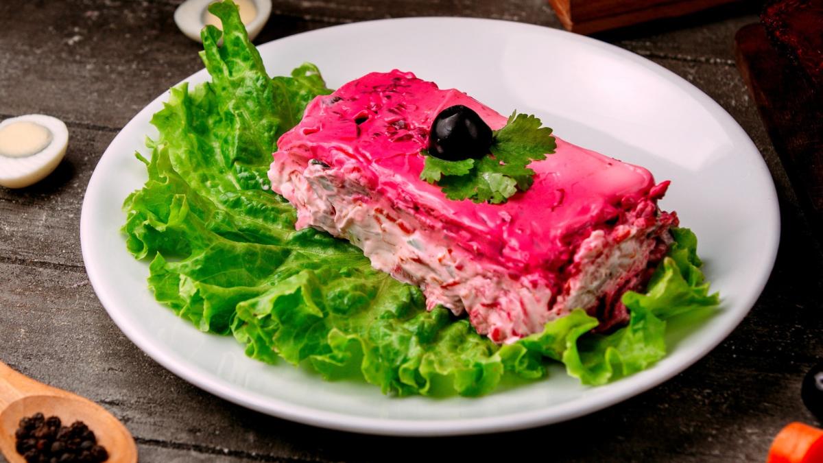 Слоеный салат