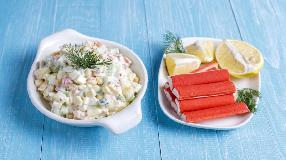 Крабовый салат