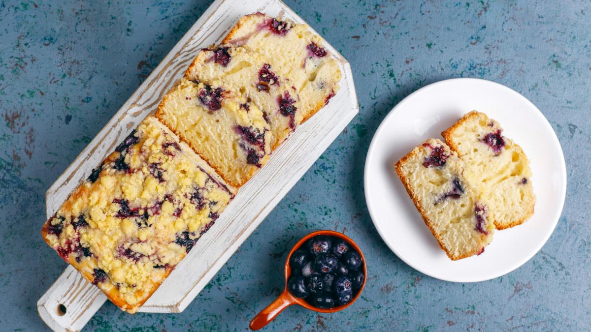 Ягодный кекс