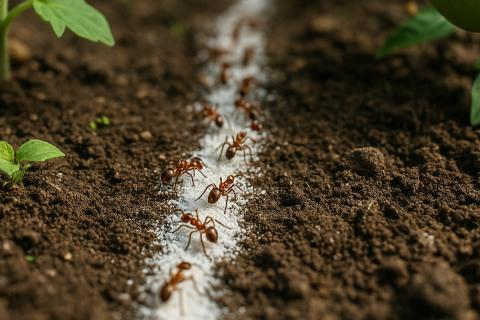 Муравьи нарушают питание корней при строительстве ходов — энтомологи