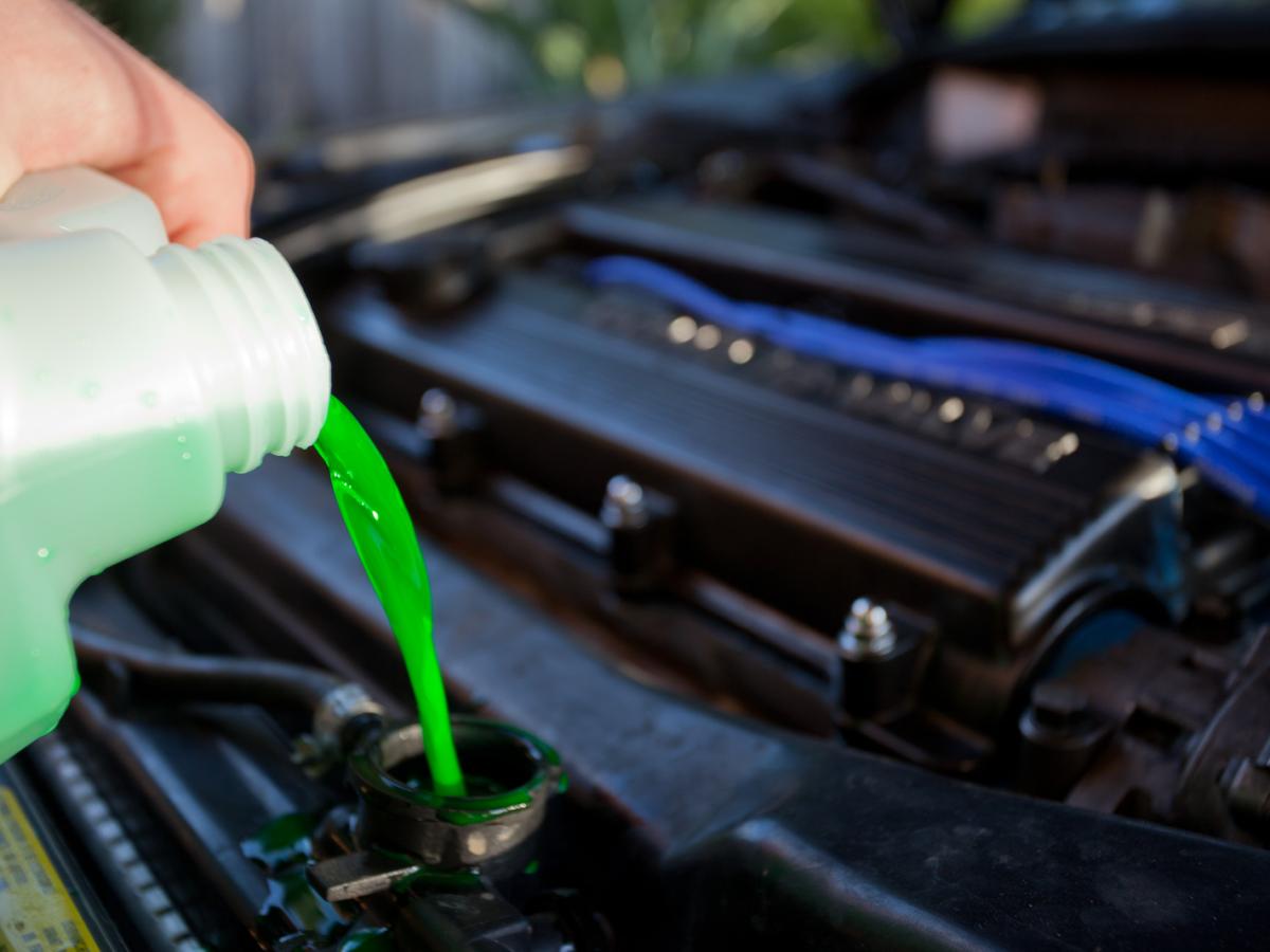 Coolant Mixed with Engine Oil