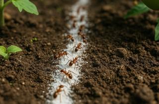 Банановая приманка помогает избавиться от муравьёв на даче без химии