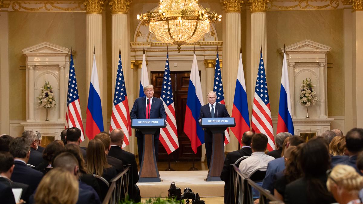Дональд Трамп и Владимир Путин
