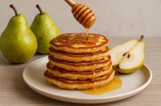 Оладьи на кефире становятся плотными из-за холодных ингредиентов