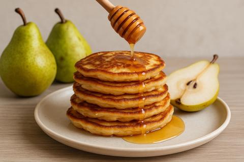 Оладьи на кефире становятся плотными из-за холодных ингредиентов