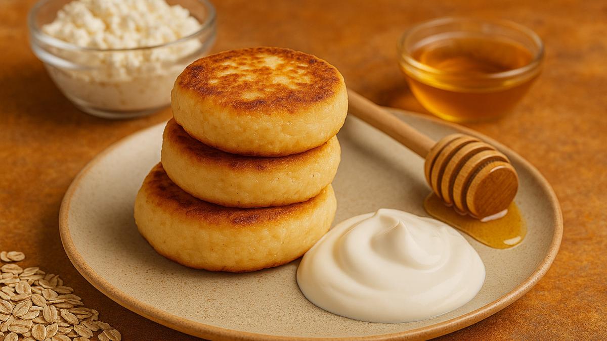 Сырники с овсяной мукой