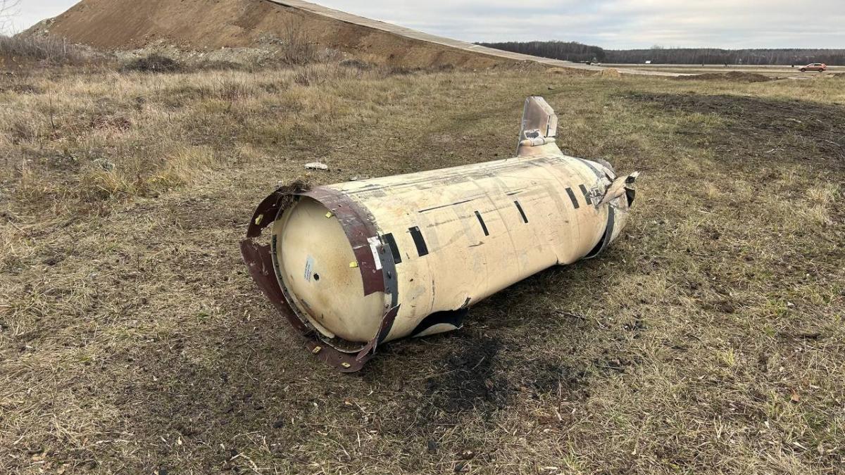 Осколки ракеты ATACMS и ЗРК "Панцирь"