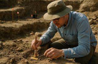 Трофейная голова с редкой расщелиной найдена в Перу — Archaeology News