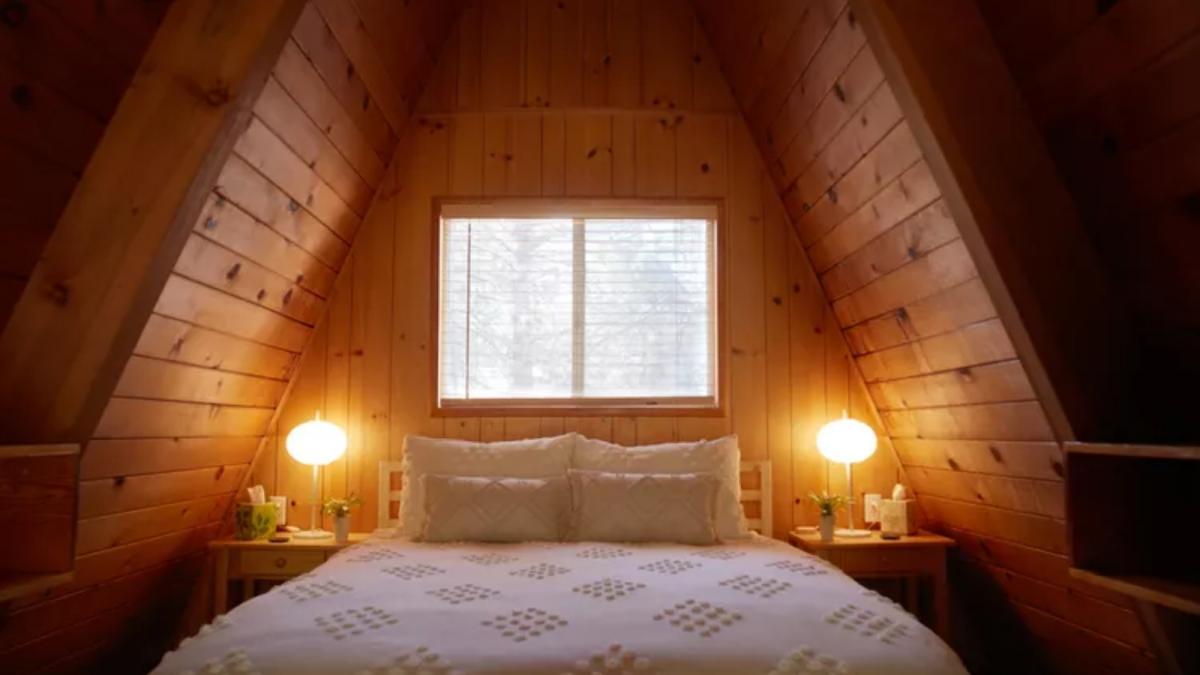 A-frame дом спальня A-frame дом спальня
