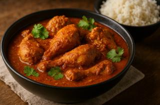 Курицу нужно мариновать в соевом соусе перед запеканием с айвой и черносливом