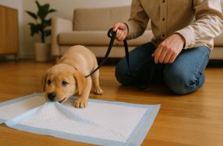 Щенки писаются от страха перед незнакомцами — кинолог