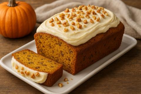 Кекс на кефире в духовке получается пышным и ароматным благодаря простым ингредиентам