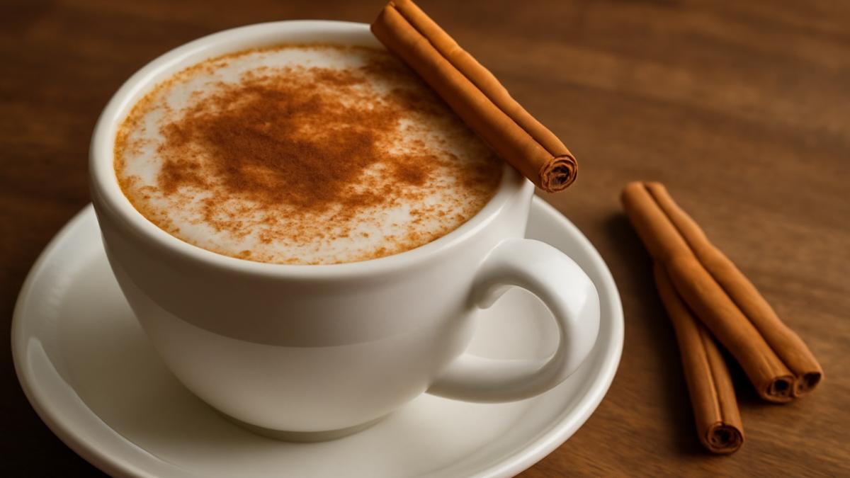 Кофе с корицей