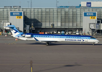 Самол﻿ет Finnair не смог приземлиться в аэропорту Тарту из-за радиопомех