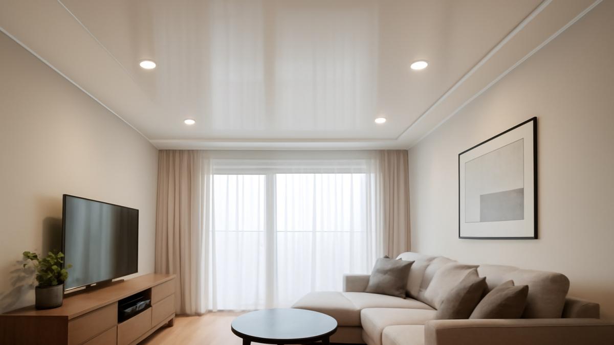 Натяжной потолок в квартире