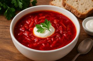 Свёкла теряет цвет в борще из-за вываривания пигментов при кипячении — повара