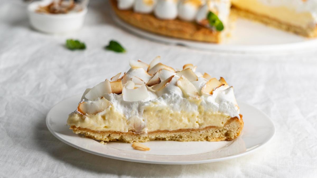 Лимонное пирожное