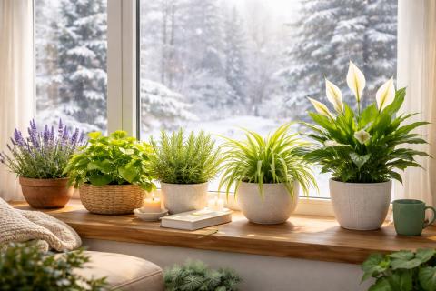 Отопление зимой снижает влажность воздуха до 20–30% в квартире — Антонов сад