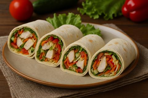 Тонкий лаваш с начинкой из грибов и сыра подходит для праздничного стола — повар