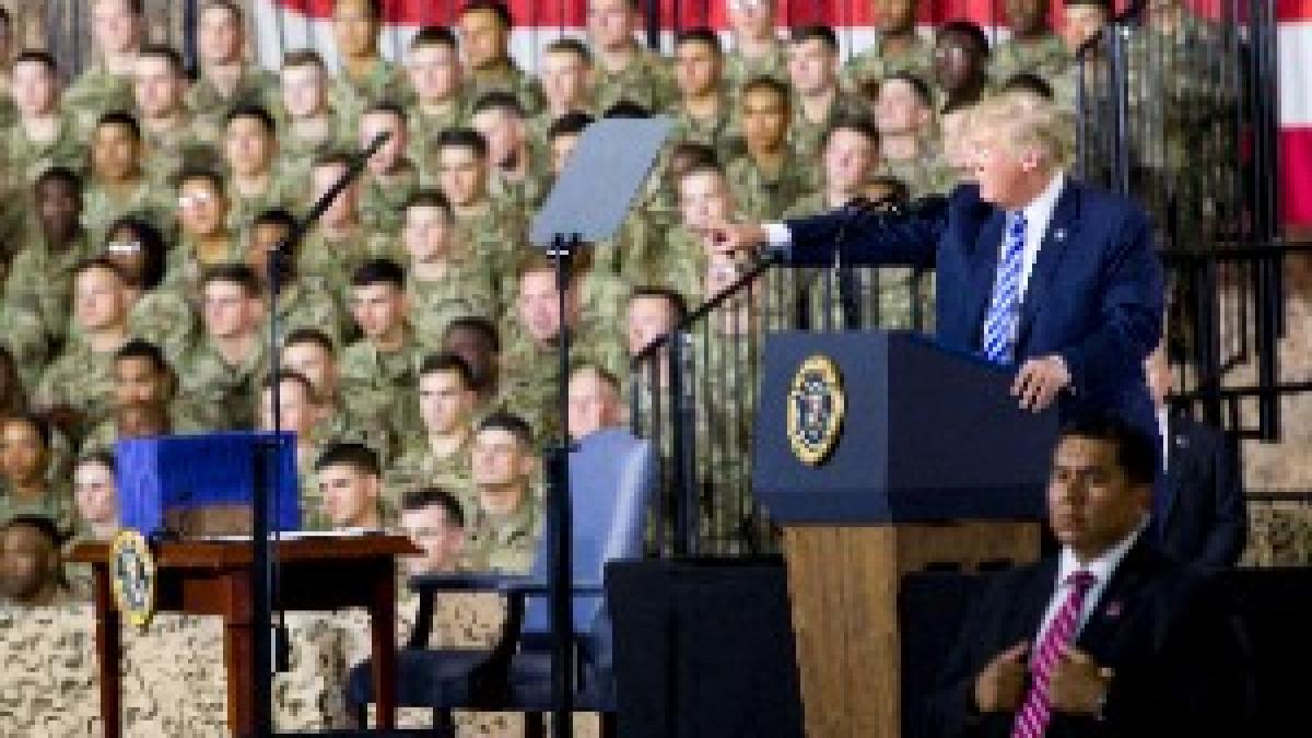 Trump NDAA 2019 Signing Ceremony