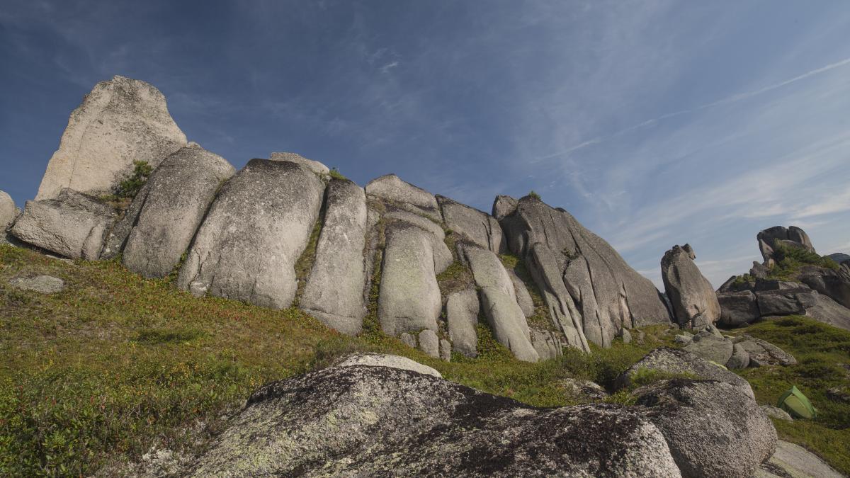 Западные Саяны. перевал "Тайгиш".6.08.2015