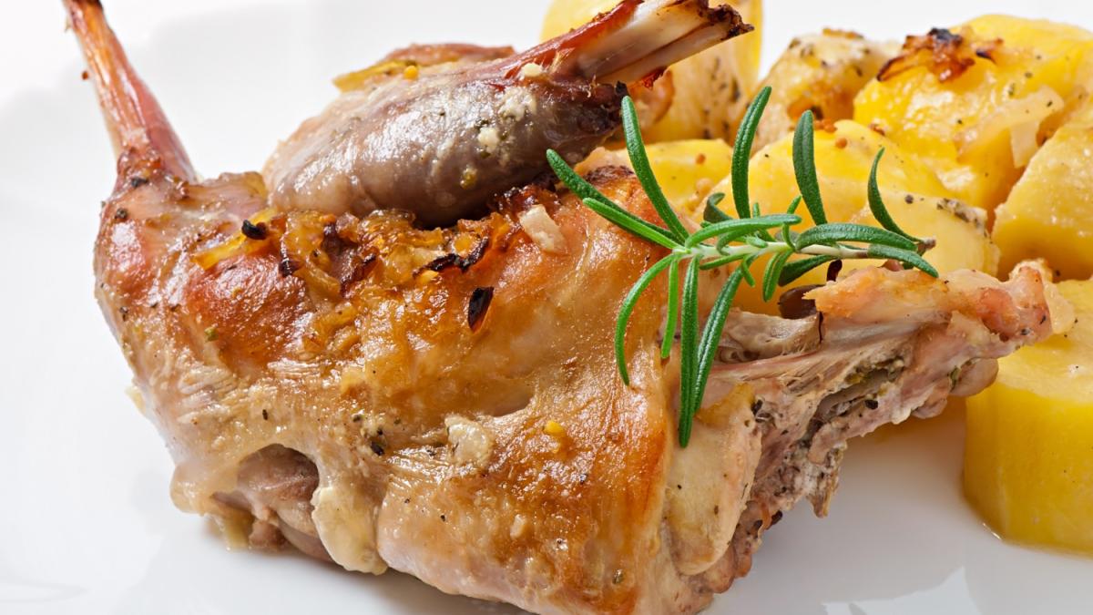 Запечённый кролик