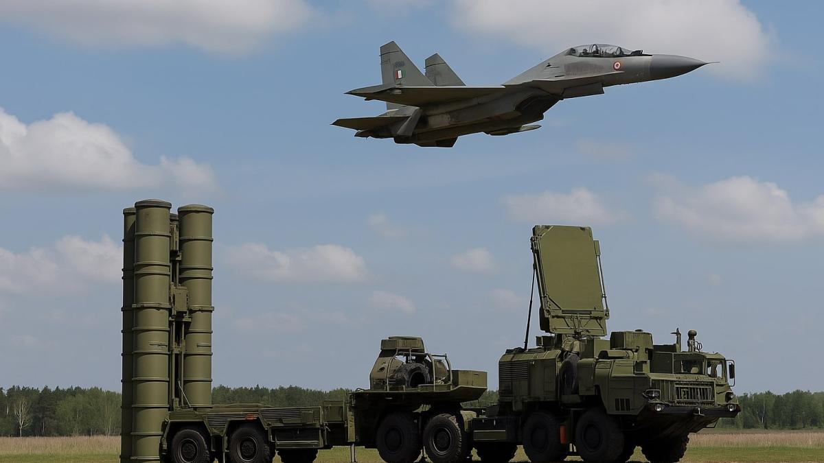 Су-30МКИ и С-400