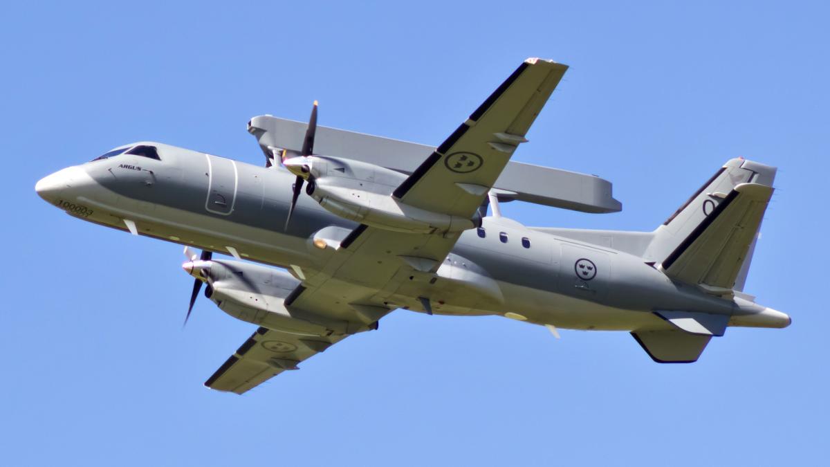 Saab 340 Argus VBY
